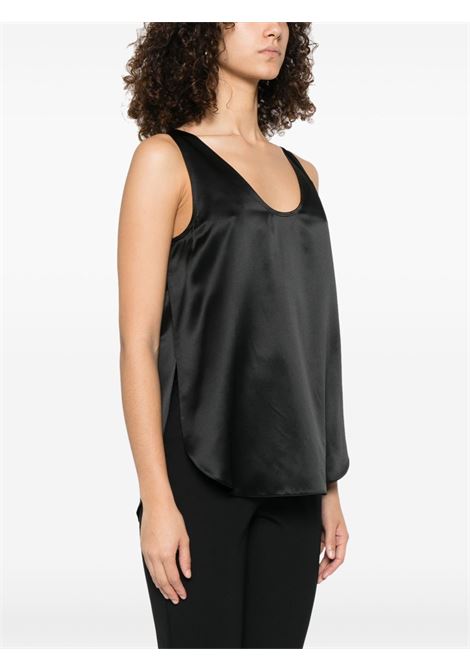 Top in raso di seta filly in nero Maxmara - donna MAXMARA | 2511161018600005