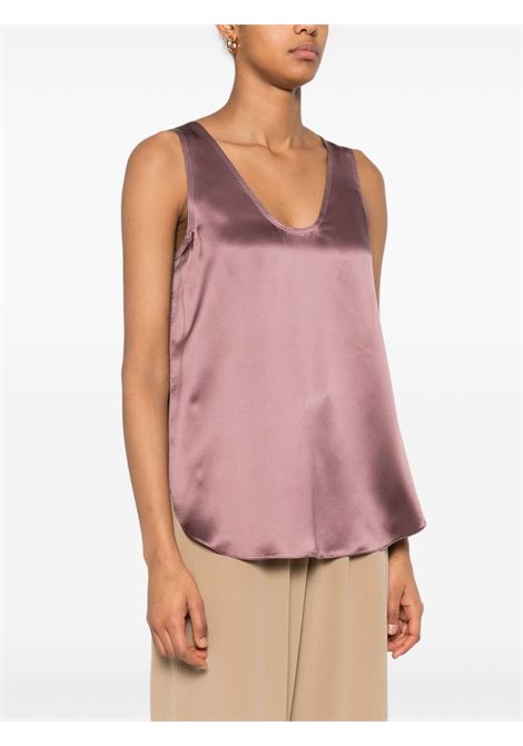 Top in raso di seta filly in malva Maxmara - donna MAXMARA | 2511161018600044