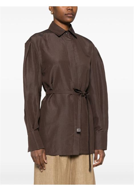 Brown Affari shirt Maxmara - women MAXMARA | 2511191039600002