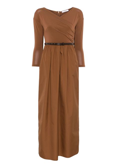 Abito con cintura kaiser in marrone Maxmara - donna MAXMARA | 2511621022600006