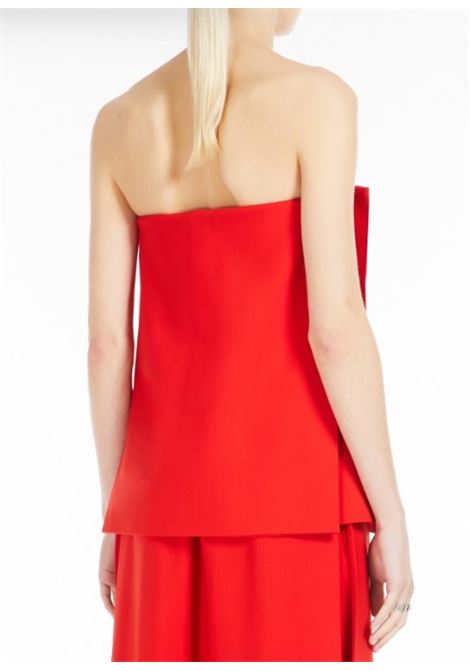 Top corto in viscosa agi in rosso Maxmara - donna MAXMARA SPORTMAX | 2512161013600002