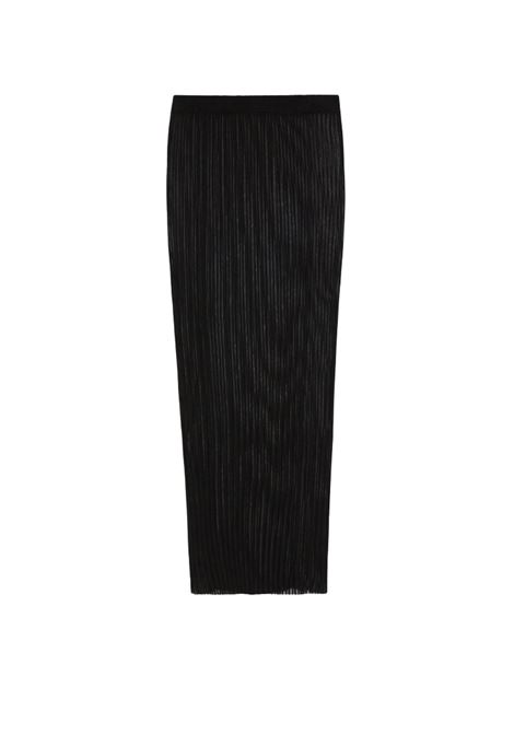 Black album mesh skirt Maxmara - women