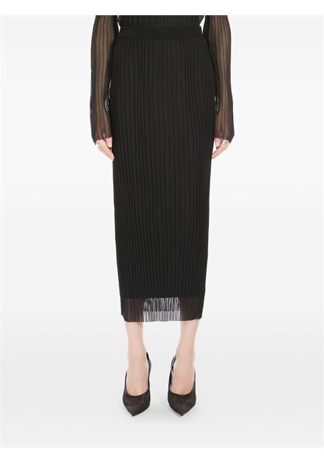 Gonna in maglia trasparente album in nero Maxmara - donna MAXMARA | 2512391053600005