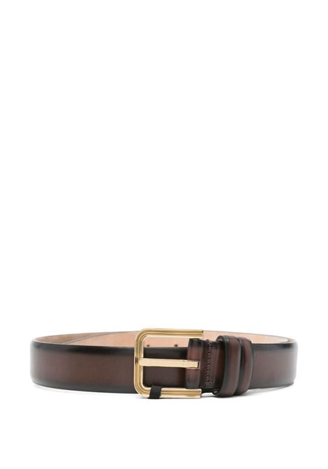 Brown mbelt leather buckle belt Maxmara - women MAXMARA | 2514501022600002