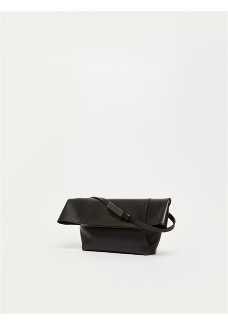 Black mmcluspclutchs leather clutch Maxmara - women MAXMARA | 2514511043600001