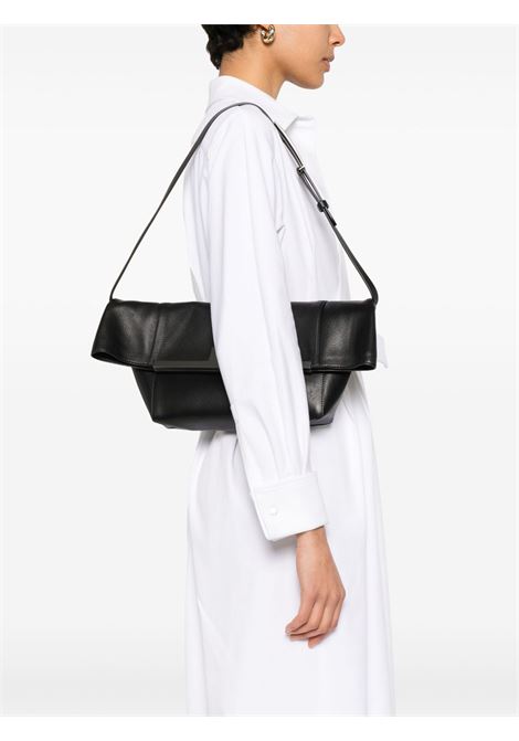 Black mmcluspclutchs leather clutch Maxmara - women MAXMARA | 2514511043600001