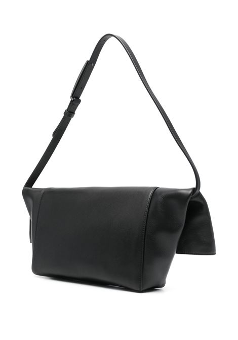 Black mmcluspclutchs leather clutch Maxmara - women MAXMARA | 2514511043600001