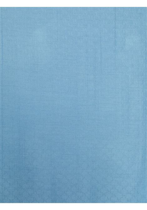 Stola con stampa monogramma umes in celeste Maxmara - donna MAXMARA | 2514541021600005