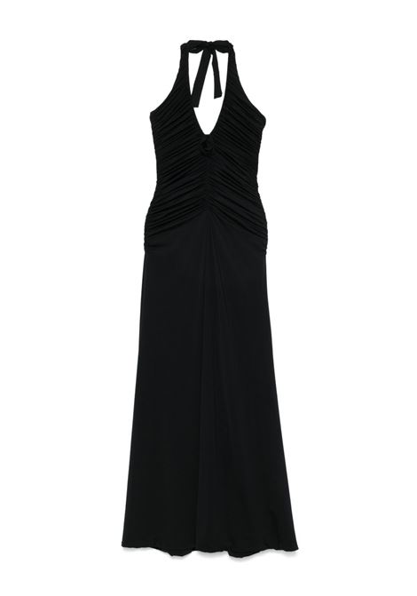 Black Román maxi dress Maygel coronel - women MAYGEL CORONEL | Dresses | VT111BLK