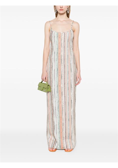 Multicolour striped lurex dress Missoni - women MISSONI | DS25SG1SBR002HSM9KR