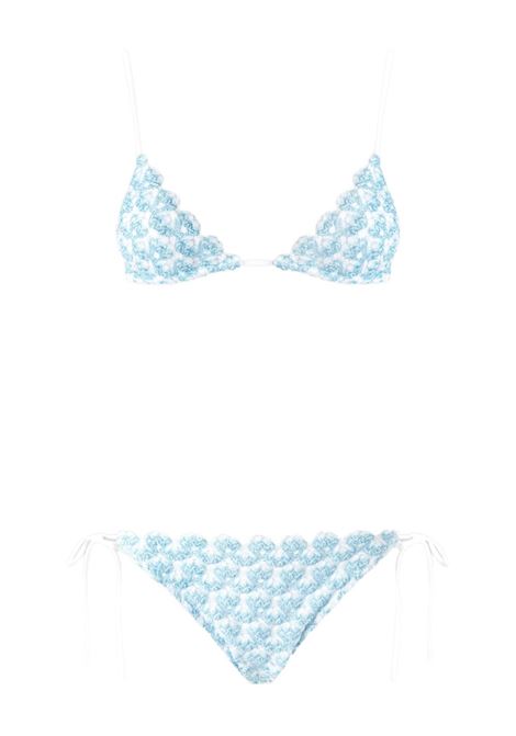 Bikini in maglia in blu Missoni - donna