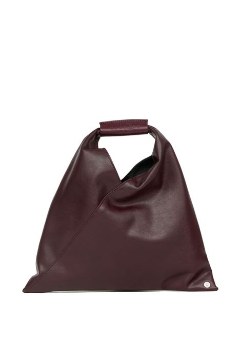 borsa a man japanese mini in marrone MM6 maison margiela - donna MM6 MAISON MARGIELA | Borse a mano | SB6WD0013P8396T5016