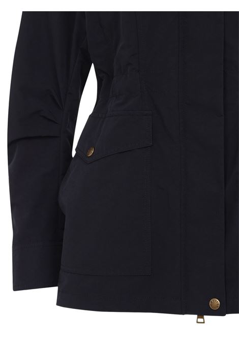 Giacca con applicazione in nero Moncler - donna MONCLER | 1A00101598E6999
