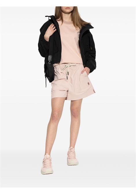 Giacca con applicazione in nero Moncler - donna MONCLER | 1A00110549P3999