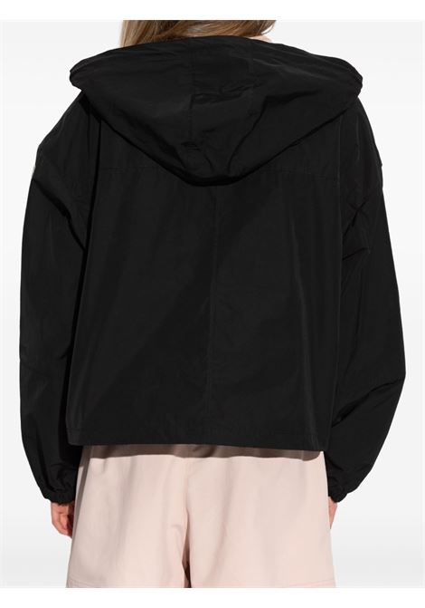 Giacca con applicazione in nero Moncler - donna MONCLER | 1A00110549P3999