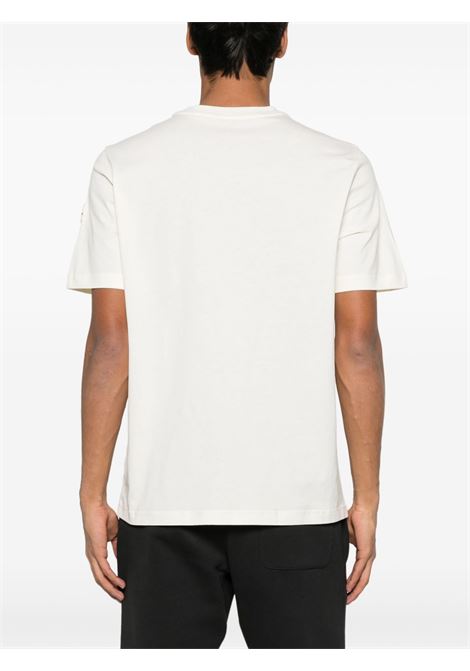 White logo-print T-shirt Moncler - men MONCLER | 8C0006189AKK034