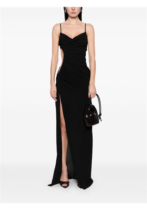 Black Illusion cut-out gown Mugler - women MUGLER | 25P1RO170536919991