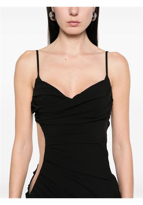 Black Illusion cut-out gown Mugler - women MUGLER | 25P1RO170536919991