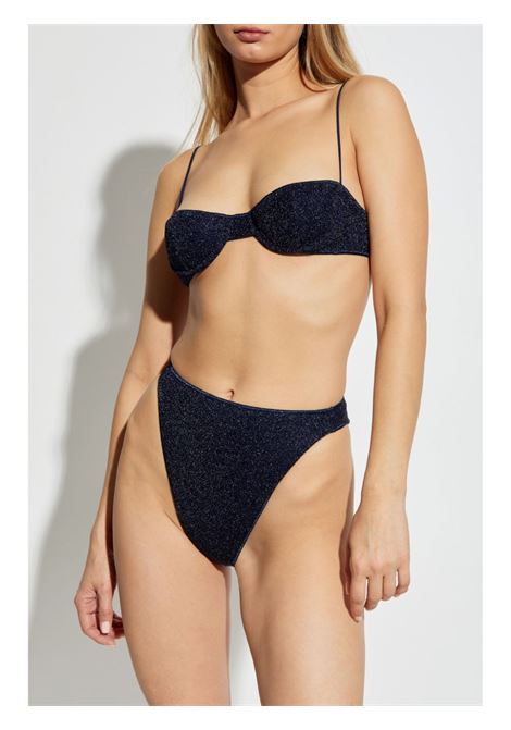 Bikini lamé in blu Oséree - donna OSÉREE | LBS250NGHTBL