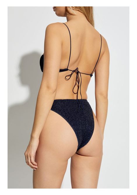 Bikini lamé in blu Oséree - donna OSÉREE | LBS250NGHTBL