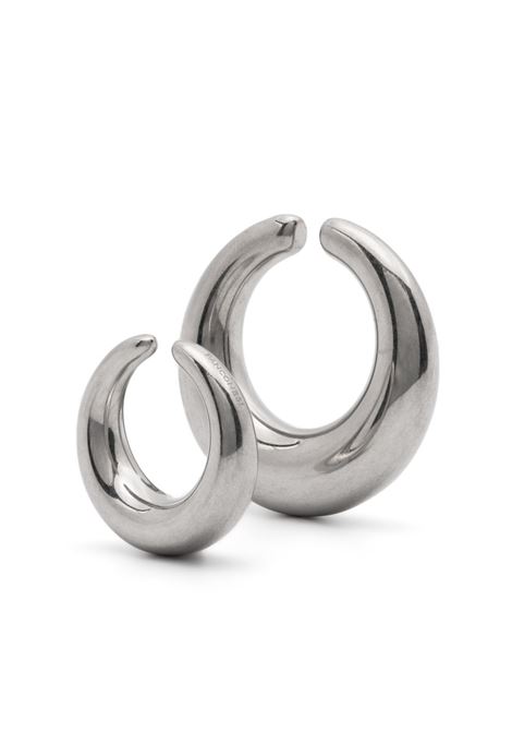 Silver-tone Circle ear cuffs Panconesi - unisex