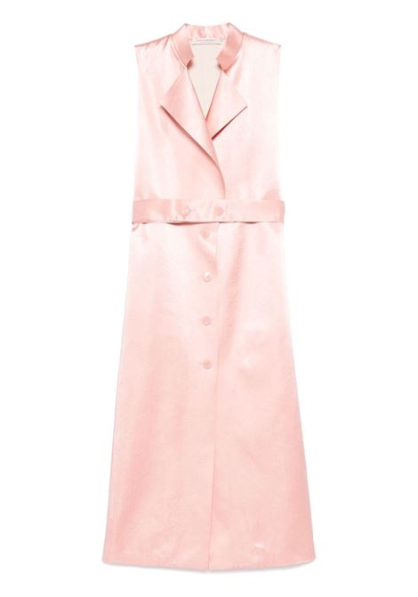 Abito Duchess in raso rosa Philosophy Di Lorenzo Serafini - donna PHILOSOPHY DI LORENZO SERAFINI | Abiti | 100407230132