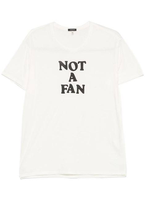 Ecru Not a Fan T-shirt R13 - women R13 | R13WK001K124B