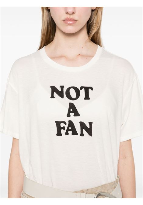 Ecru Not a Fan T-shirt R13 - women R13 | R13WK001K124B