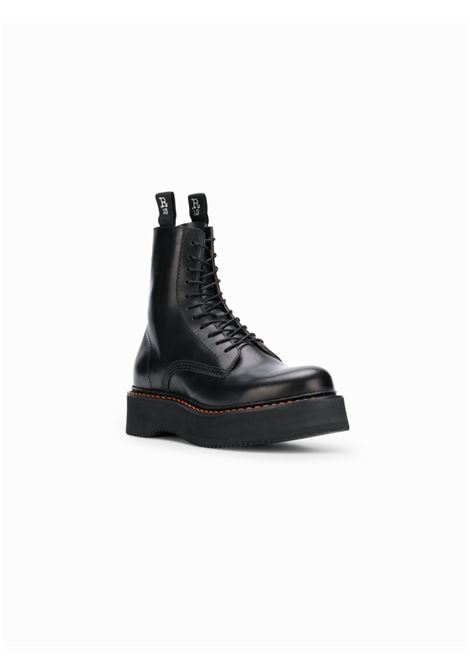 Stivaletti single stack 40 in nero - donna R13 | R13WS025S001A
