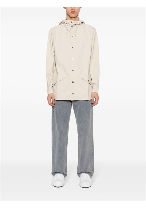 Giacca leggera impermeabile in beige - RAINS unisex RAINS | RA12010DUN