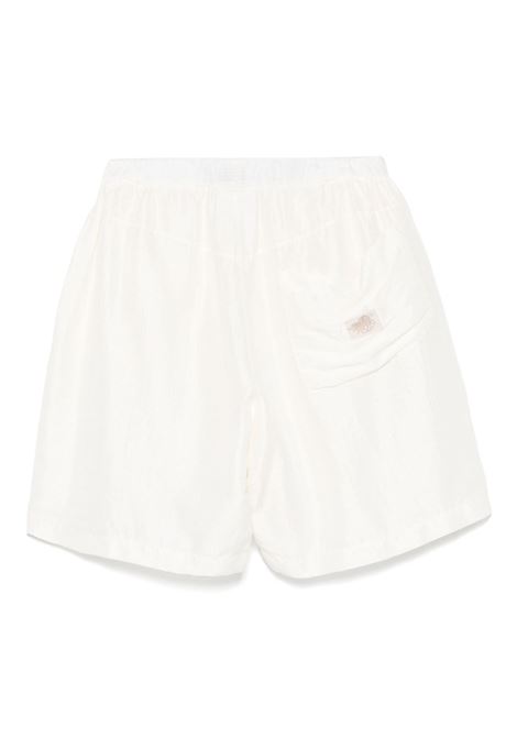White patterned-jacquard shorts Ranra - men RANRA | AMSS25SH01516C006