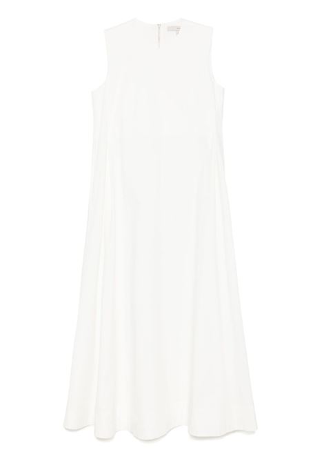 White wide maxi dress Remain - women