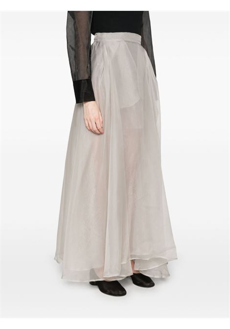 Battleship grey wide maxi skirt Remain - women REMAIN | 50260723002300