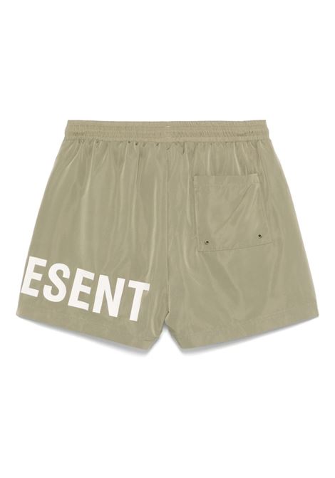 Costume con logo in verde salvia Represent - uomo REPRESENT | MLM100232036