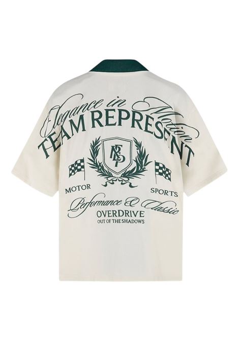 Camicia Crest in avorio Represent - uomo REPRESENT | MLM2971031