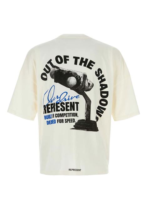 T-shirt con stampa in bianco Represent - uomo REPRESENT | MLM41058072