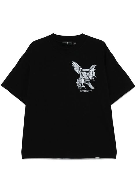 Black Elegance In Motion T-shirt Represent - men