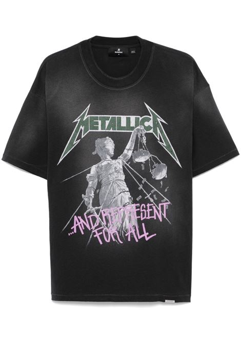 T-shirt Justice EPRESENT x Metallica in nero Represent - uomo
