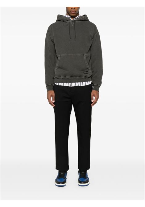 Pantaloni a gamba dritta  in nero Represent - uomo REPRESENT | MLM51009001