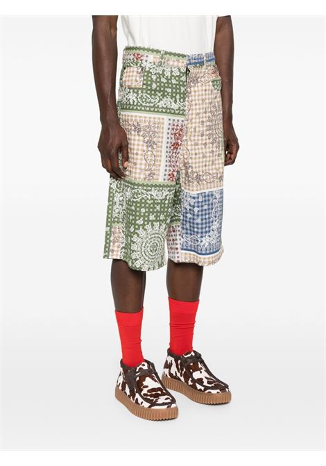 Multicolored bandana-print shorts Rhude - men RHUDE | RHSS25SH012170108