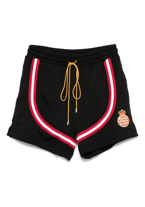 Black drawstring- detail shorts Rhude - men RHUDE | RHSS25SH012301881