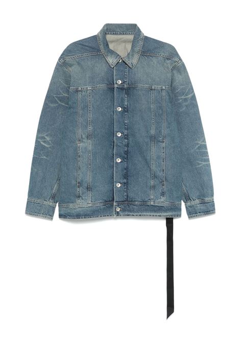 Indigo blue Jumbo denim jacket Rick Owens DRKSHDW - women RICK OWENS DRKSHDW | Outerwear | DS01E3706DWB06