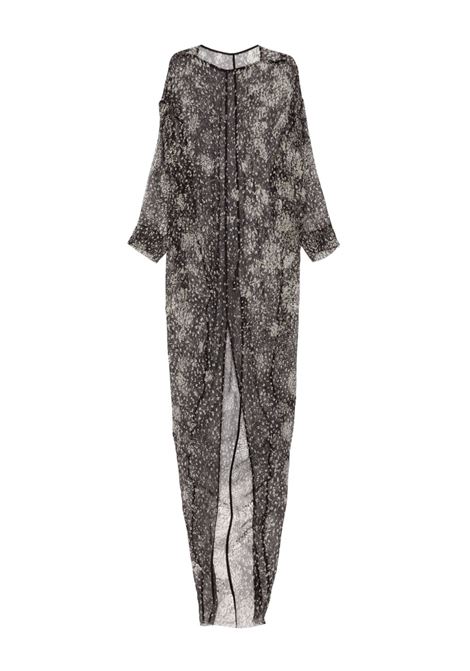 Black Eclipse gown Rick Owens - women RICK OWENS | Dresses | RO01E7579SP10908