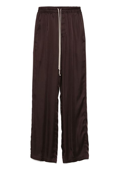 Coffee brown Dietrich trousers Rick Owens - women RICK OWENS | Trousers | RP01E7325SCH14
