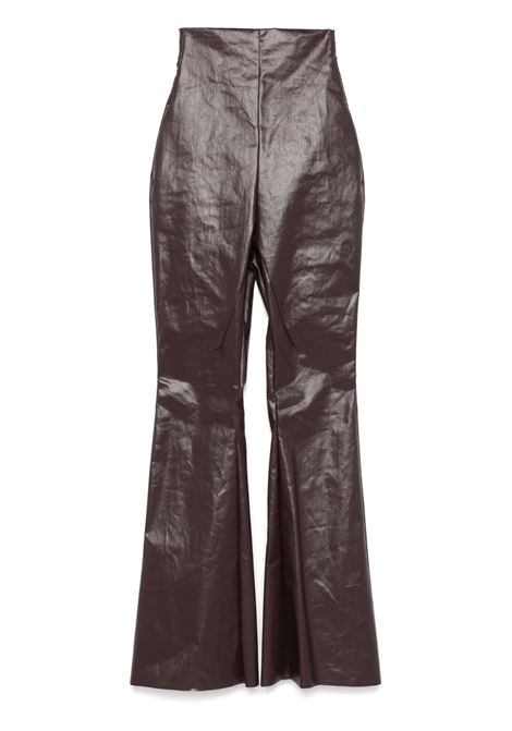Brown Dirt Bolan trousers Rick Owens - women RICK OWENS | Trousers | RP01E7357SCT14