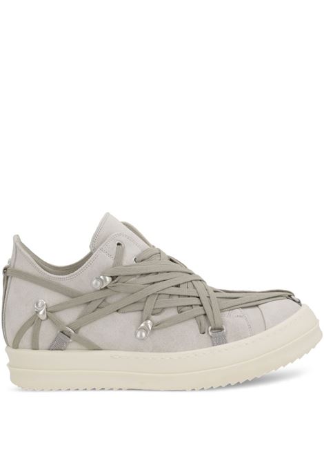 Grey Megalaced low sneaks Rick Owens - women RICK OWENS | Sneakers | RP01E7882LVSW1411