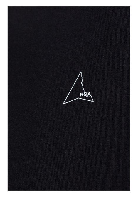 Black logo-detail t-shirt Roa - men ROA | RBMW0254JY22BLK0001