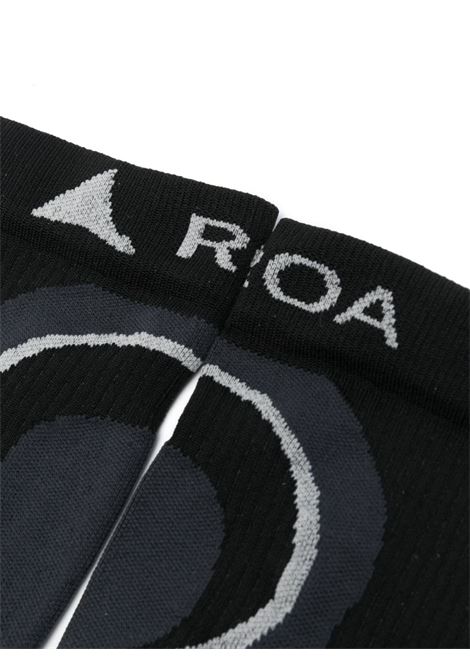 Black Technical socks Roa - men ROA | RBMW0411YA54BLK0001