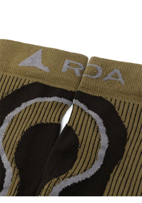 Brown Technical socks Roa - men ROA | RBMW0411YA54BRW0001