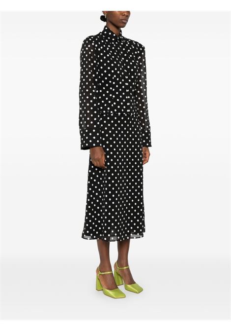 Black chiffon shirt Rotate - women ROTATE | 1132560001000